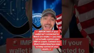 #XRP #XRPFam #CryptoUSA #CryptoAlert #ProtectYourCrypto #CryptoSecurity #CryptoNews