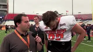 Payne Durham Purdue TE - 2023 Senior Bowl Interview