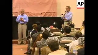 WRAP Garner conference ends, reax, Shiite demo