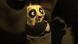 Baby Po is Cute 🐼 | Kung Fu Panda 2 |@BRUCELEE-HERO #shorts