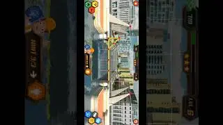 level 6 game bangun jembatan, bridge construction simulator