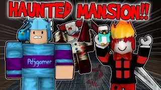 Colbe and PDJ trying to ESCAPE a HAUNTED MANSION! (MM2)