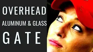 Glass & Aluminum Overhead Gate | Mulholland Security Los Angeles