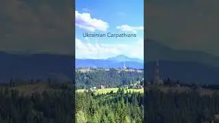 Carpathian Mountain Views in Ukraine