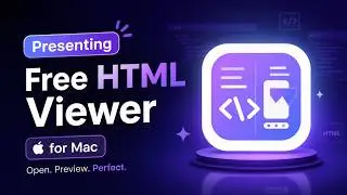 I Built a FREE HTML Editor for Mac (Live Preview + Export in Seconds)