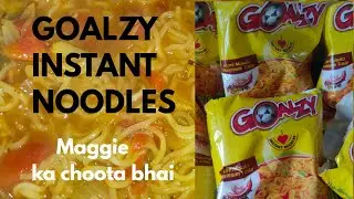 Goalzy Maggie | New recipe maggie | Instant veg noodles | Ghar par banane quick maggie in 5 minutes