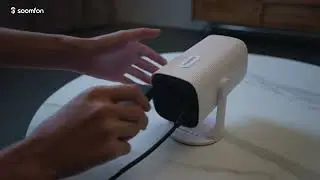 Soomfon SK1 Mini portable projector with bluetooth 5.1
