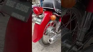 Honda Cd 200 Roadmaster Startup #shortvideo  #coldstart #shorts