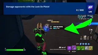 Damage opponents with the Lock On Pistol