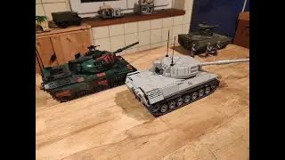 Cobi 3009 Leopard 1 vs BB XB-06049 Leopard 1 #cobi #bluebrixx #bundeswehr