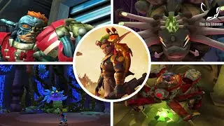 LA TRILOGIA DE JAK AND DAXTER | TODOS LOS JEFES | ALL BOSSES