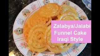 Iraqi Sweet Funnel Cake /Zalabya/Jalabi/No Egg #Recipe413CFF