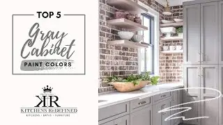 Top Gray Paint Colors for Kitchen Cabinets