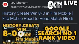 Fifa Mobile Live Streaming Gameplay | SK War Gaming Live | Fifa Mobile Rank Push