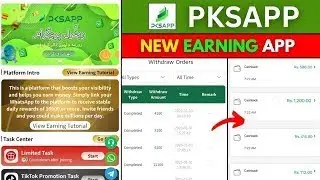 PKSAPP New WhatsApp Earning App 2026 || Real Or Fake? || PKSAPP Ka withdraw Done ✅ || Full Review 💰