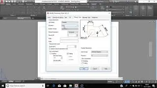 Initial Setup in  in AutoCad 2019  Software