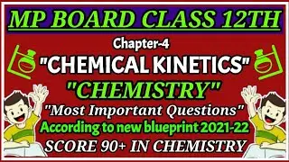 Mp board class 12 chemistry chapter 4 important questions 2021-22
