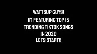 Top 15  best trending tik tok music songs- choco