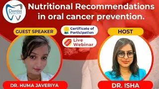Nutritional Recommendations in oral cancer prevention