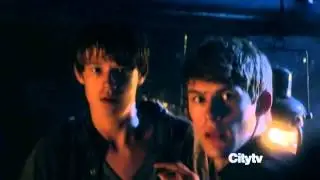 Revolution 1x7 fight scene (miles, charlie, nora)