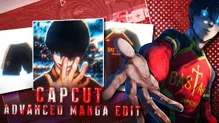 Complete Advanced Manga Edit In Capcut | Manga Edit Tutorial 