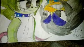 My Let's Be Heroes Drawing | T.K.O And Turbo Fink