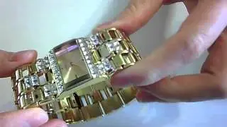 NEW ELEGANT STYLISH GUESS GOLD G10591L LADIES WOMEN'S WRIST WATCH