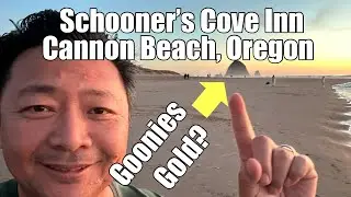 Schooner's Cove Inn Beach Front Hotel Room Tour - Cannon Beach, Oregon - Rambling with Phil