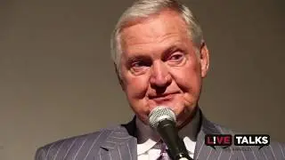 Jerry West in conversation with Peter Guber at Live Talks Los Angeles