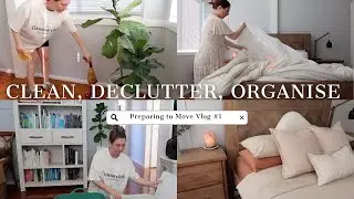 🌿 CLEAN, ORGANISE AND DECLUTTER | Preparing to Move Vlog, Whole House Packing | CARLY HAMPTON