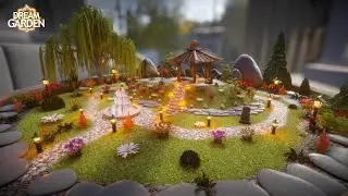 Dream Garden - Relaxing App Gameplay Preview