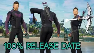 Clint Barton Skin RELEASE DATE in Fortnite Item Shop! (Fortnite X Hawkeye)