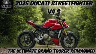 2025 Ducati Streetfighter V4S Review: The Ultimate Naked Superbike#bike #bikelover #autoinsider