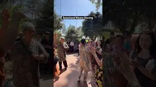 Street Dancing Samarkand Uzbekistan #shorts #samarkand