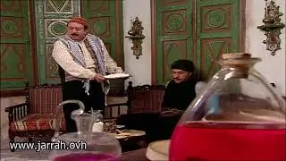 باب الحارة - ابو بدر و العكيد معتز - خدلك حبة ملبس مرتي فوزية حبلة - محمد خير جراح و وائل شرف