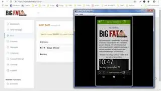SMSBot Demo Promo 1 - BigFatMessenger com