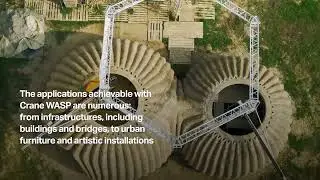 3D printer for construction: Crane WASP