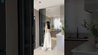 Kitchen three-link sliding door #china #home #sliding #door #Slidingdoor#aluminum