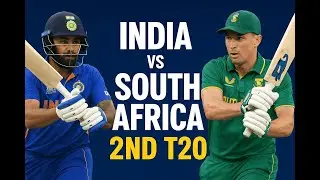 IND vs SA 2nd T20 Live: Proteas FIGHT BACK or Blue Wash Continues? (Series 1-0)