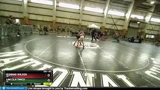 82 Lbs Cons. Round 3 - Gunnar Wilson, OR Vs Lincoln Swick, WI E04a