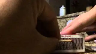 Slow-motion match strike with iPhone 5s