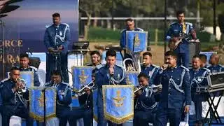 'As part of the 77th Republic Day Celebrations, the IAF Band delivered a rousing performance today