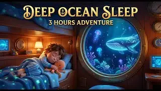 Sleep Inside a Submarine 🌊 Deep Ocean Adventure for Kids (3 Hours)