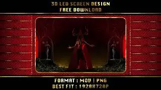 3D Rotating Pillars | Led Design | Free Download | Mov | Png | Led Mapping | By Musicom