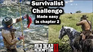 Испытание на выживание легко выполнить в Главе 2 - Red Dead Redemption 2.