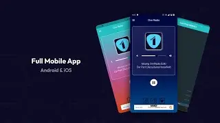 OneRadio | Online Radio Streaming App | AdMob | Flutter | Android and iOS