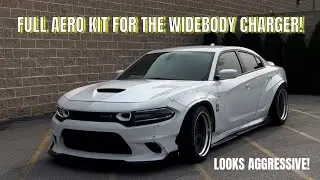 В комплект WIDEBODY SCAT входят: новый обвес, боковые юбки и диффузор! (полный аэродинамический комплект Dodge Charger)