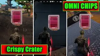 Collect Omni Chips at Crispy Crater (3) // Unlock All Omni Sword Styles in Fortnite