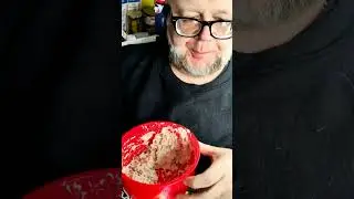 Eating Dill pickle flavor chicharrones with tunafish salad  