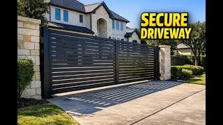 Wooden Privacy Gate Installation in Houston